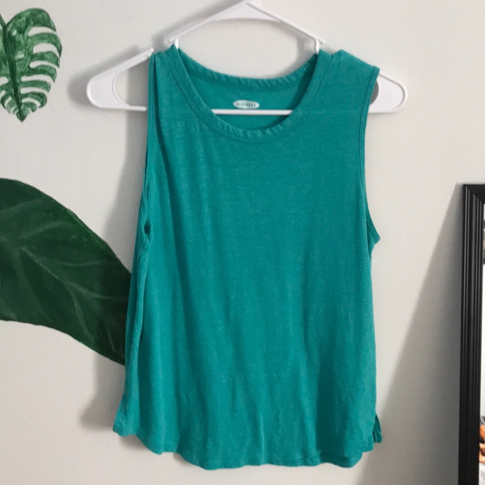 Old Navy Turquoise Tank